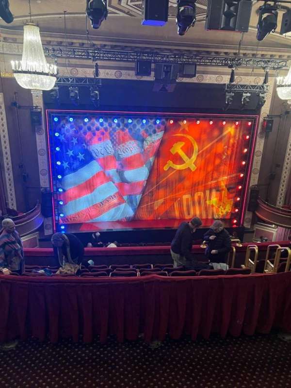 Imperial Theatre, section: Rear Mezzanine C, row: A, seat: 301