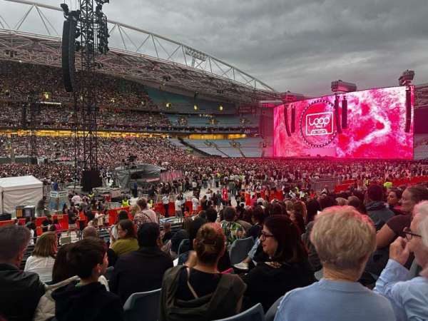 Accor Stadium, section: 129, row: 21, seat: 56