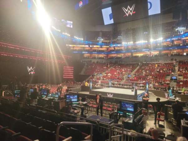 KFC Yum! Center, section: 115, row: H, seat: 12