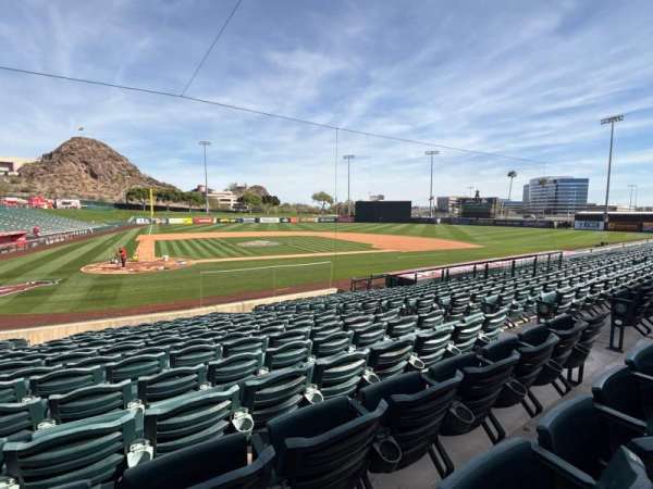 Tempe Diablo Stadium, section: 14, row: T, seat: 7