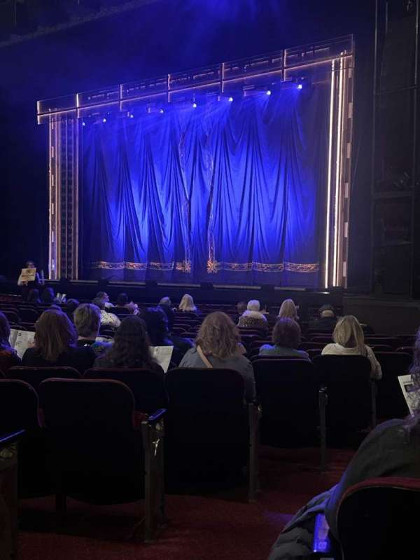 Hollywood Pantages Theatre, section: Orchestra R, row: S, seat: 4