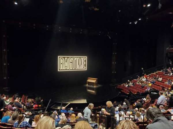 Vivian Beaumont Theater, section: Orchestra LC, row: P, seat: 203