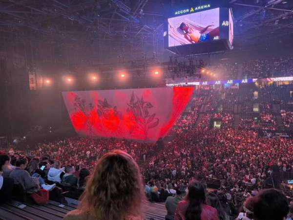 Accor Arena, section: Gradin P, row: 3, seat: 14