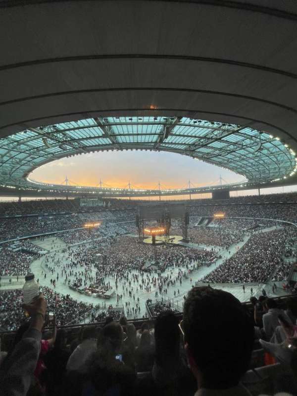 Stade de France, section: B2, row: 7, seat: 42