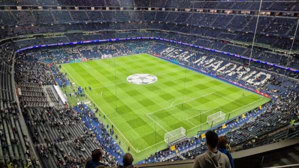 Santiago Bernabéu Stadium, section: 629, row: 5, seat: 31