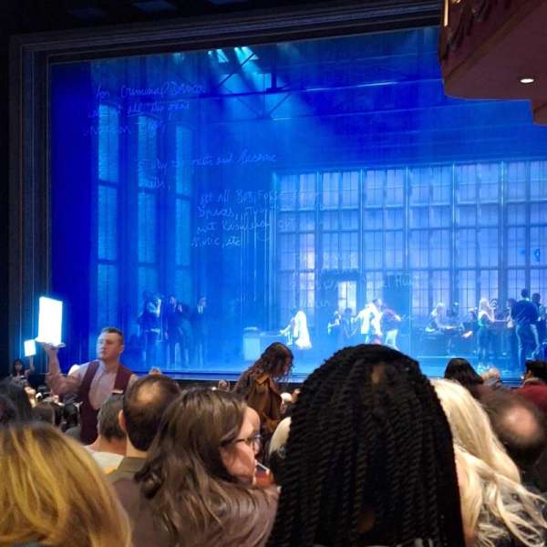 Prince Edward Theatre, section: Stalls, row: Z, seat: 4