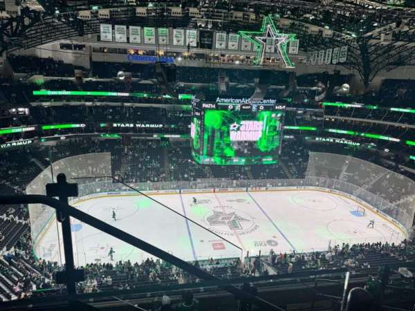 American Airlines Center, section: 327, row: G, seat: 18