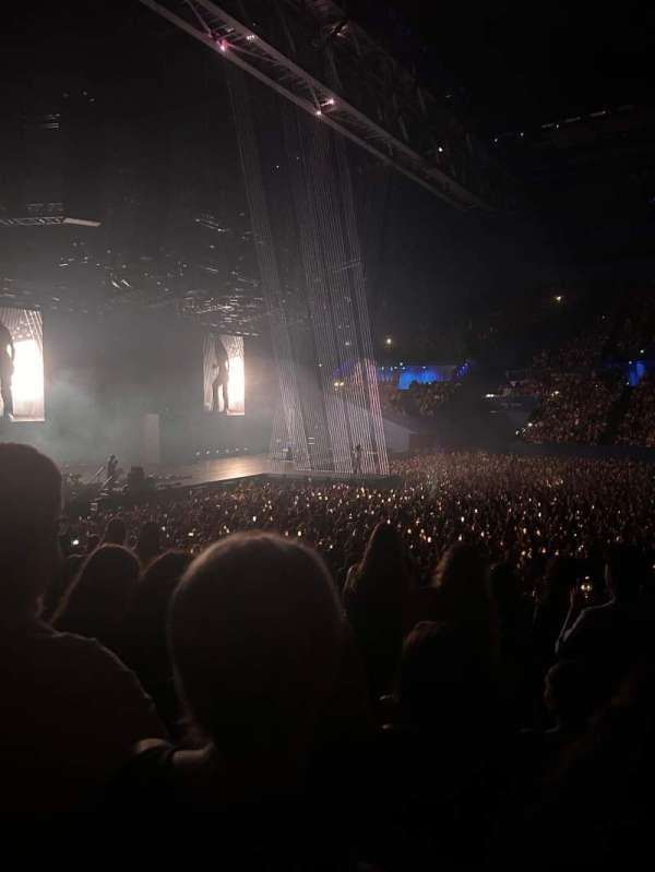 RAC Arena, section: 215, row: k, seat: 1