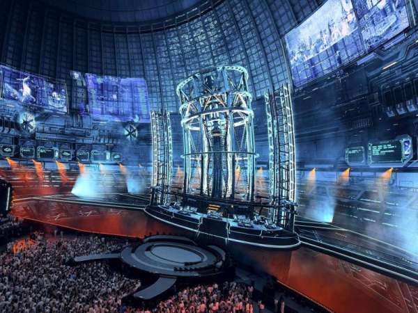 The Sphere, Vegas, section: 210, row: 9, seat: 1