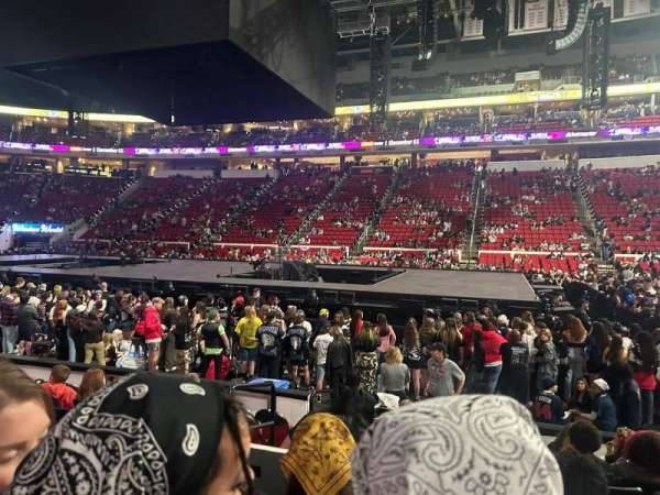 Lenovo Center, section: 102, row: H, seat: 13