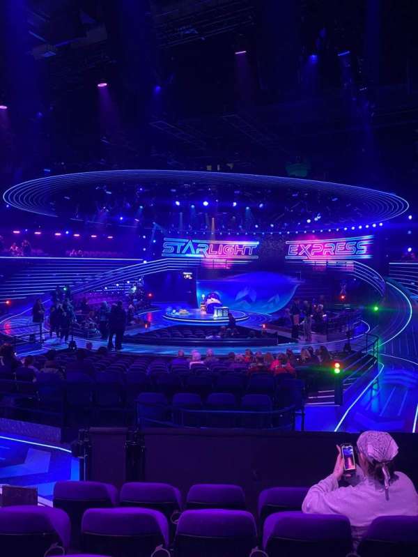 Troubadour Wembley Park Theatre, section: locomotive, row: P, seat: 50