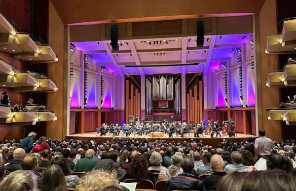 Benaroya Hall, section: Orchestra C, row: CC, seat: 4