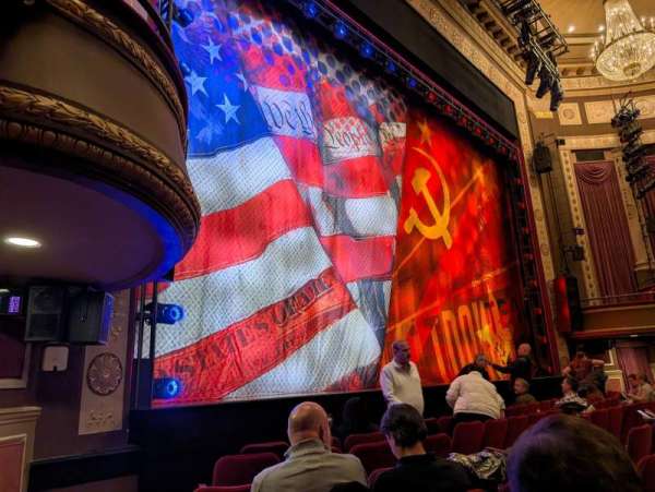 Imperial Theatre, section: Orchestra L, row: E, seat: 15