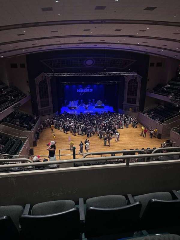 Township Auditorium, section: Gallery B, row: C, seat: 6