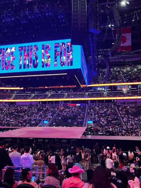 state farm arena, section: 107, row: MM, seat: 13