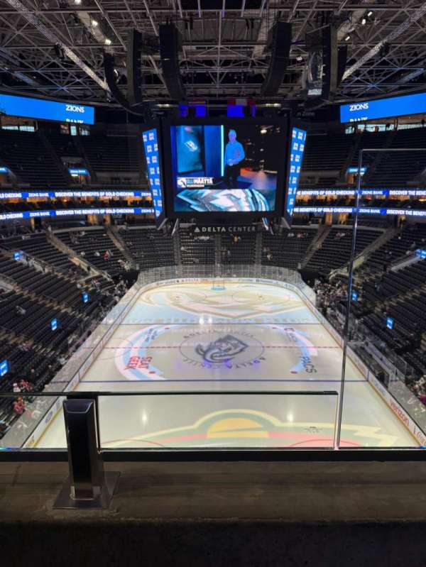 Delta Center, section: 123, row: 1, seat: 1