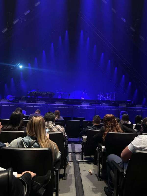 Texas Trust CU Theatre, section: 103, row: H, seat: 6