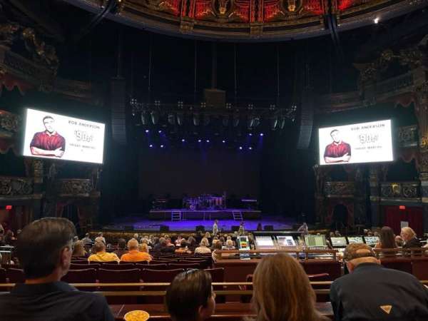 The Venetian Theatre, section: 5, row: CC, seat: 36