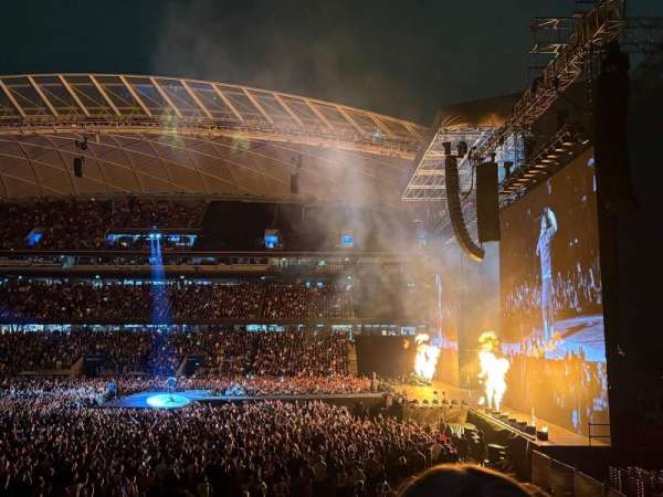 Allianz Stadium, Sydney, section: 31, row: V, seat: 7