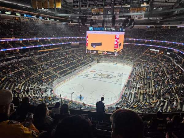 PPG Paints Arena, section: 209, row: H, seat: 13
