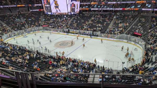 T-Mobile Arena, section: 226, row: B, seat: 10