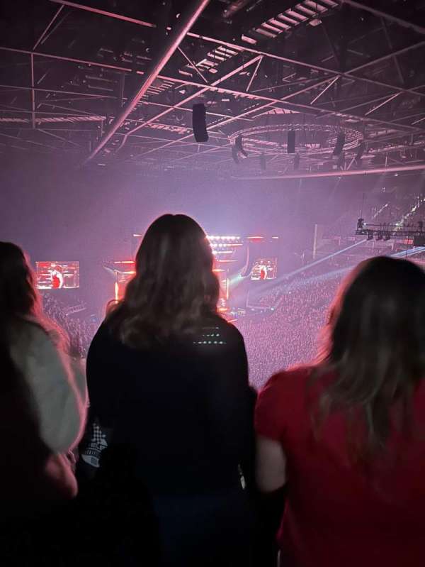 The O2, London, section: 408, row: C, seat: 612