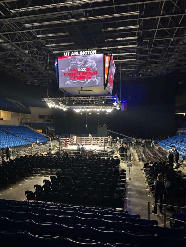 College Park Center, section: 105, row: L, seat: 8