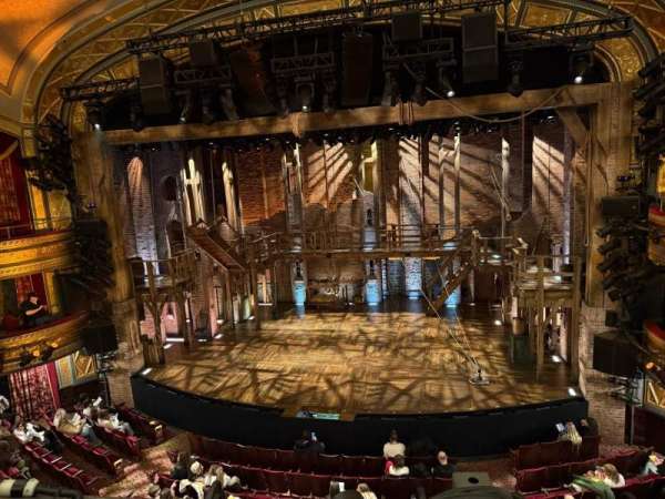 Richard Rodgers Theatre, section: Front Mezzanine C, row: A, seat: 101
