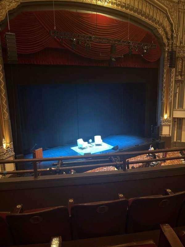 Golden Gate Theatre, section: Loge LC, row: C, seat: 13