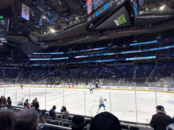Climate Pledge Arena, section: 12, row: H, seat: 2