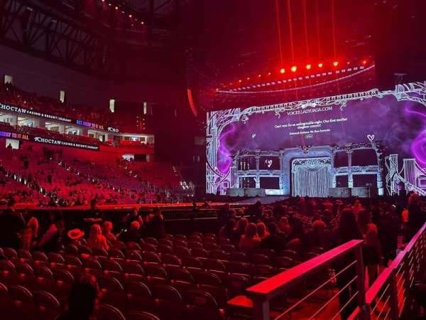 Dickies Arena, section: 108, row: 1, seat: 1