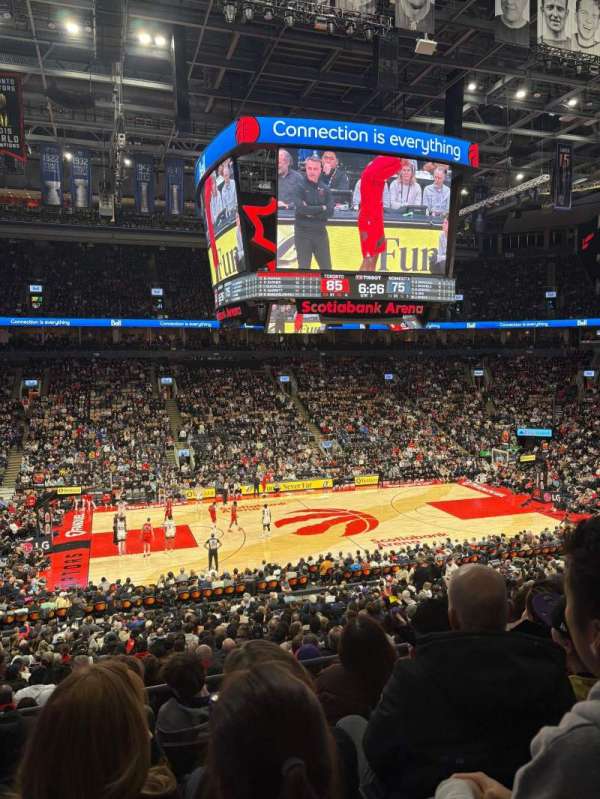 Scotiabank Arena, section: 109, row: 28