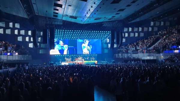 Wiener Stadthalle, section: Osttribune 3, Sud Parterre, row: 1, seat: 73