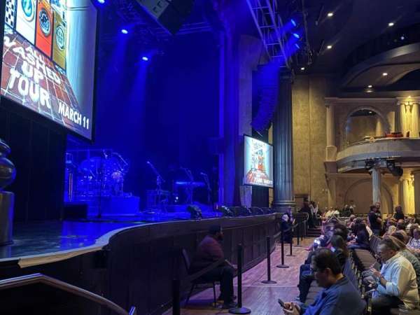 Hard Rock Live Orlando, section: Left, row: A, seat: 4