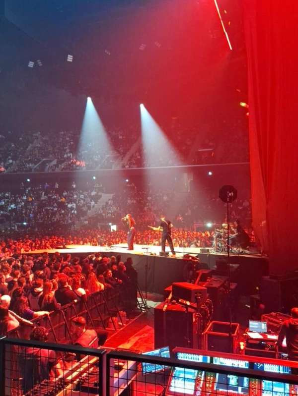 Adidas Arena, section: Gradin Y, row: 11, seat: 15