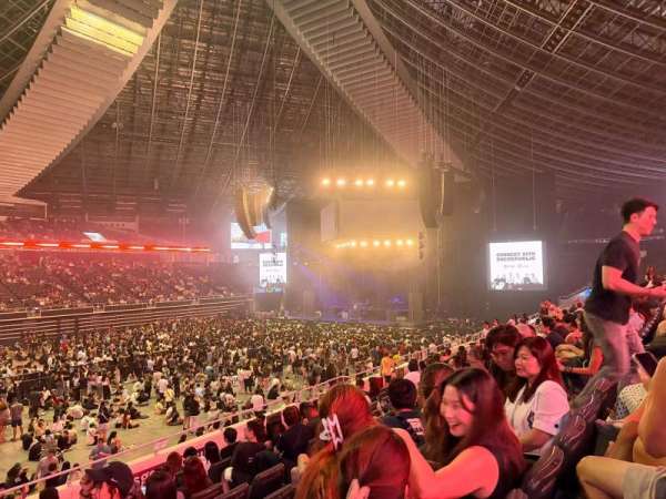 Singapore Indoor Stadium, section: 227, row: 21, seat: 8