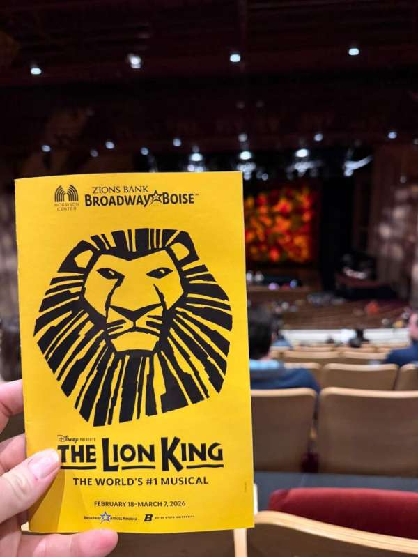 Velma V. Morrison Center for the Performing Arts, section: Mid Mez, row: H, seat: 25