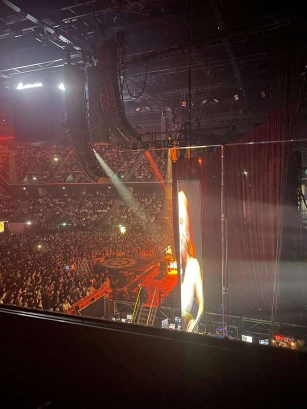 Adidas Arena, section: Balcon U, row: 80, seat: 15