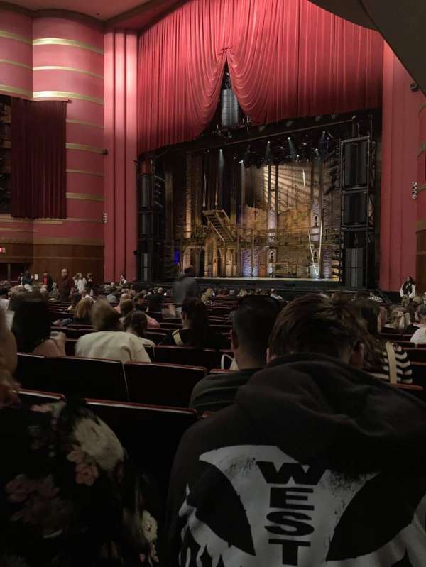 Kansas City Music Hall, section: Orchestra R, row: V, seat: 10