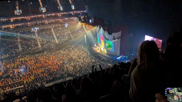 The O2, London, section: 419, row: T, seat: 913