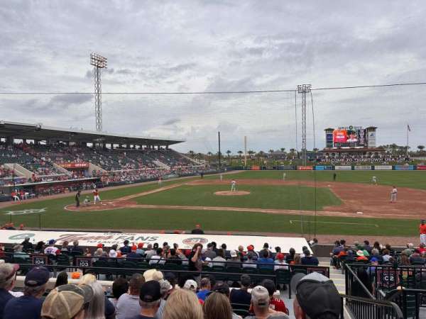 Joker Marchant Stadium, section: 203, row: H, seat: 2