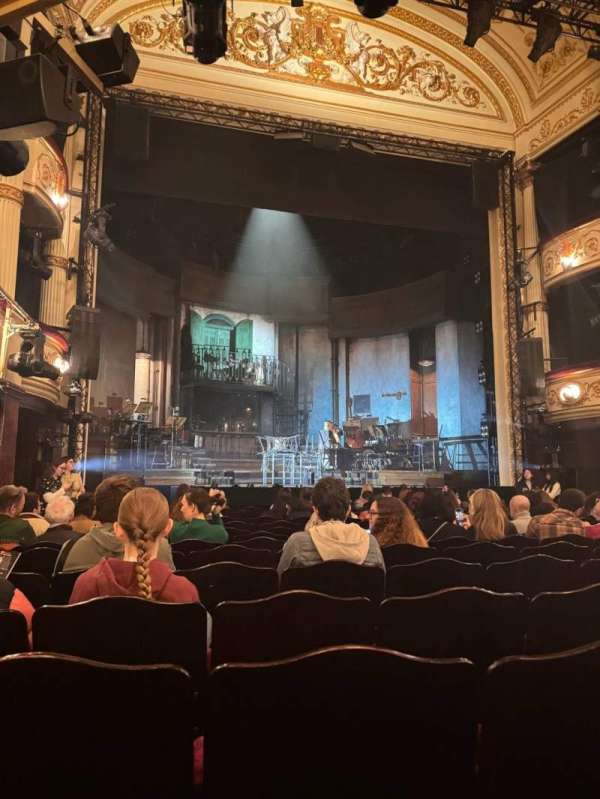 Lyric Theatre, West End, section: Stalls, row: P, seat: 20