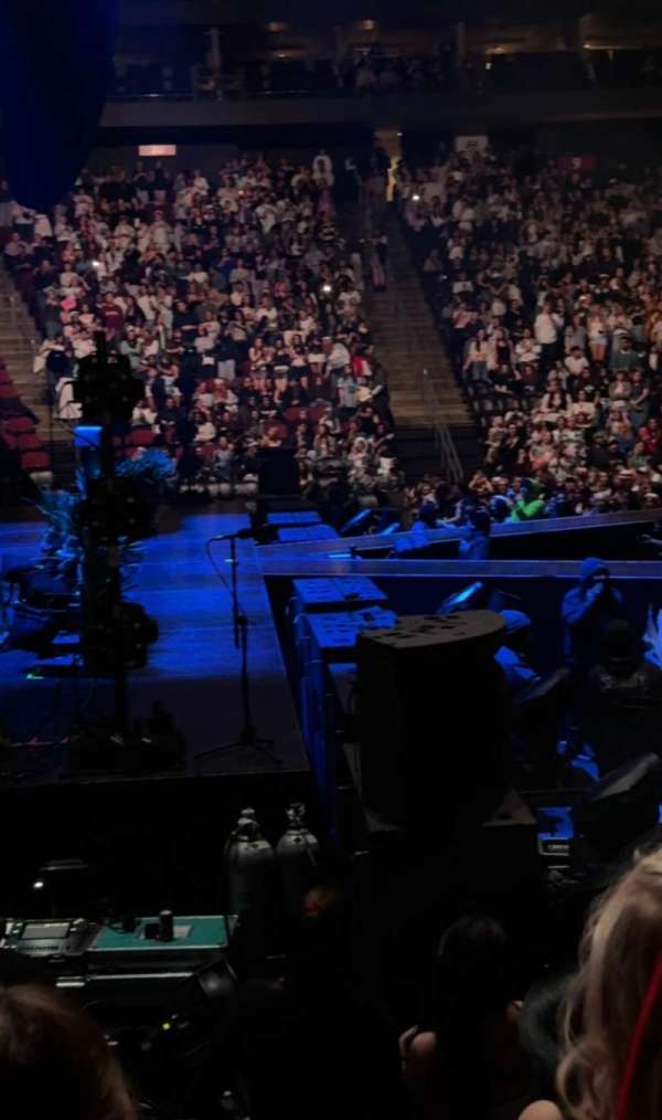 Prudential Center, section: 17, row: 6, seat: 7