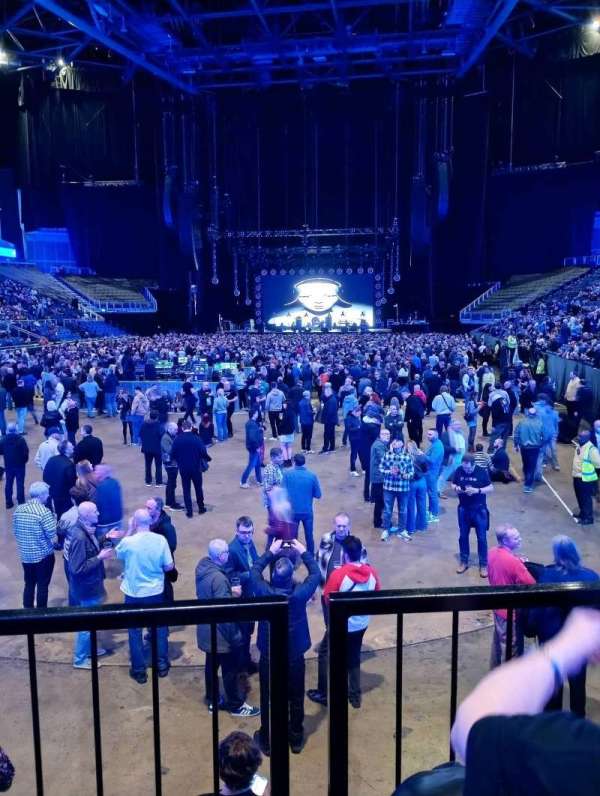 The O2, London, section: 108, row: j, seat: 226