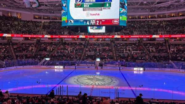SAP Center, section: 115, row: 22, seat: 7