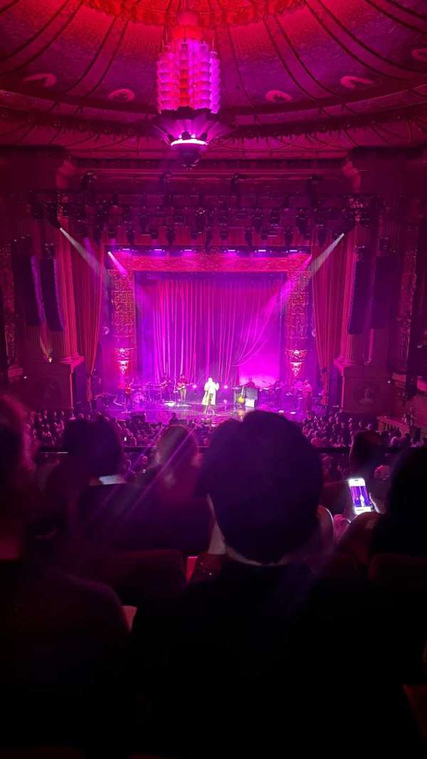 Castro Theatre, section: Loge, row: D, seat: 109