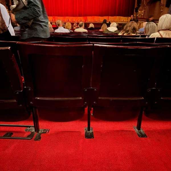 Apollo Theatre, section: Stalls Box A, row: T, seat: 9