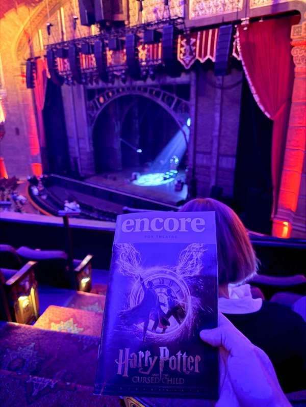 Fox Theatre, Atlanta, section: Loge Right E, row: DD, seat: 30