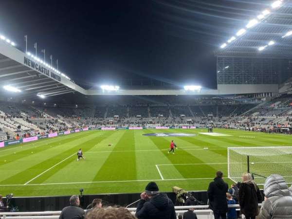 St James' Park, section: Ls-L1K, row: Mm, seat: 96