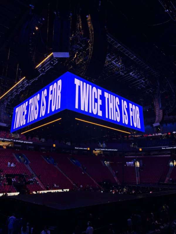 Centre Bell, section: 115, row: C, seat: 3